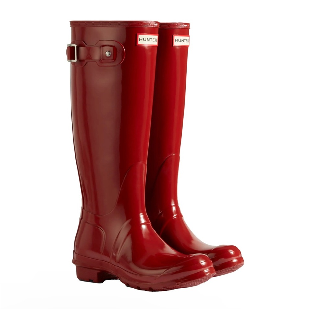 HUNTER Women's Original Tall Gloss Rain Boots